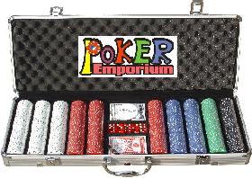 500 Pc. Poker Chip Set / with Quality Poker Chips